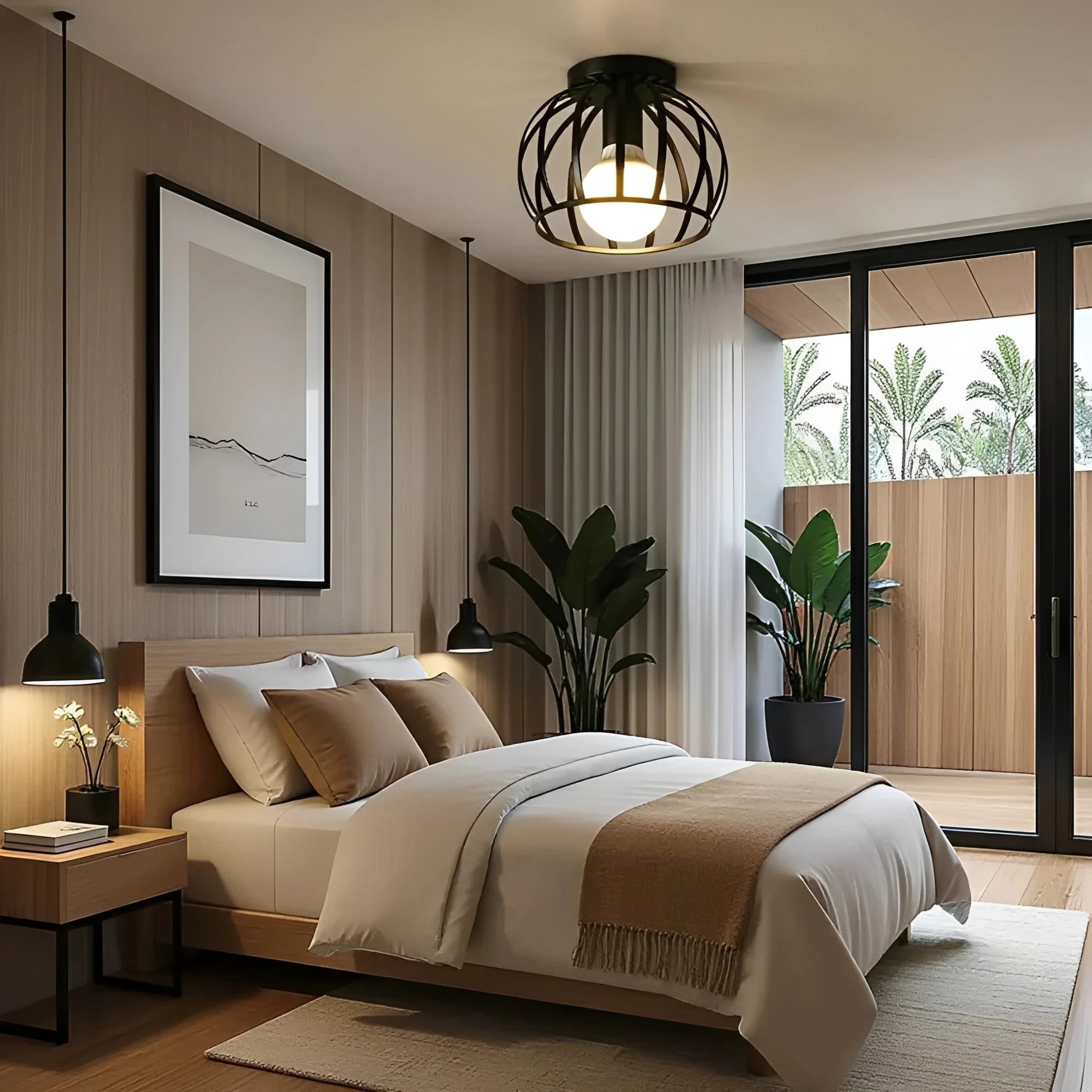 Luminara | Industrial Ceiling Light with Vintage Metal Design – Stylish Illumination for Modern Spaces 2