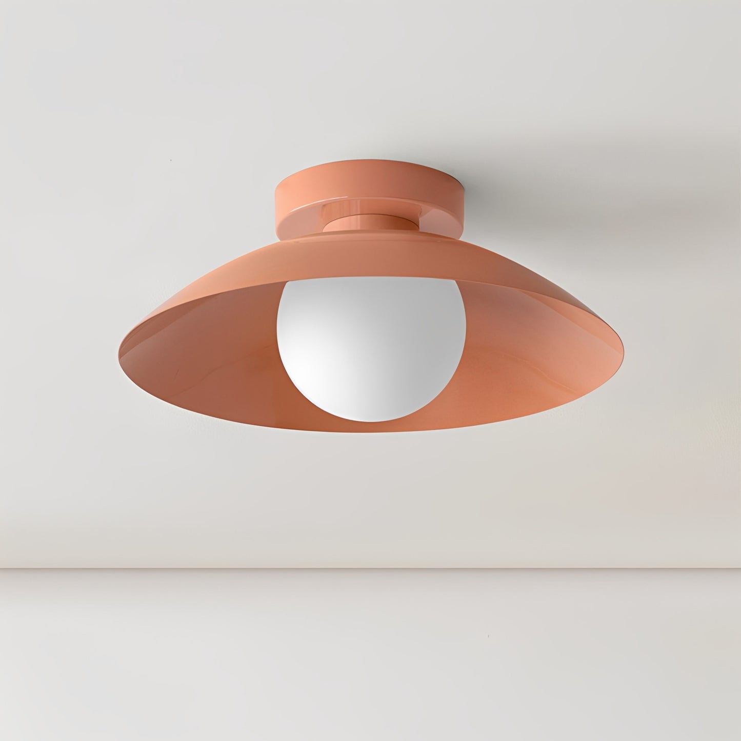 Modern Flush-Mounted Metal Ceiling Light Fixture with Elegant Design – Versatile Illumination for Any Room 1