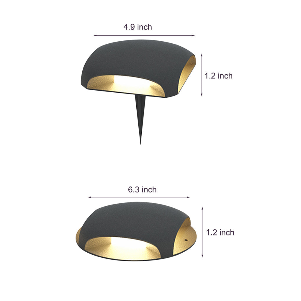 Luminara Outdoor Step Lights - LED Embedded Landscape Lighting with Waterproof Design for Safe Home Illumination 6