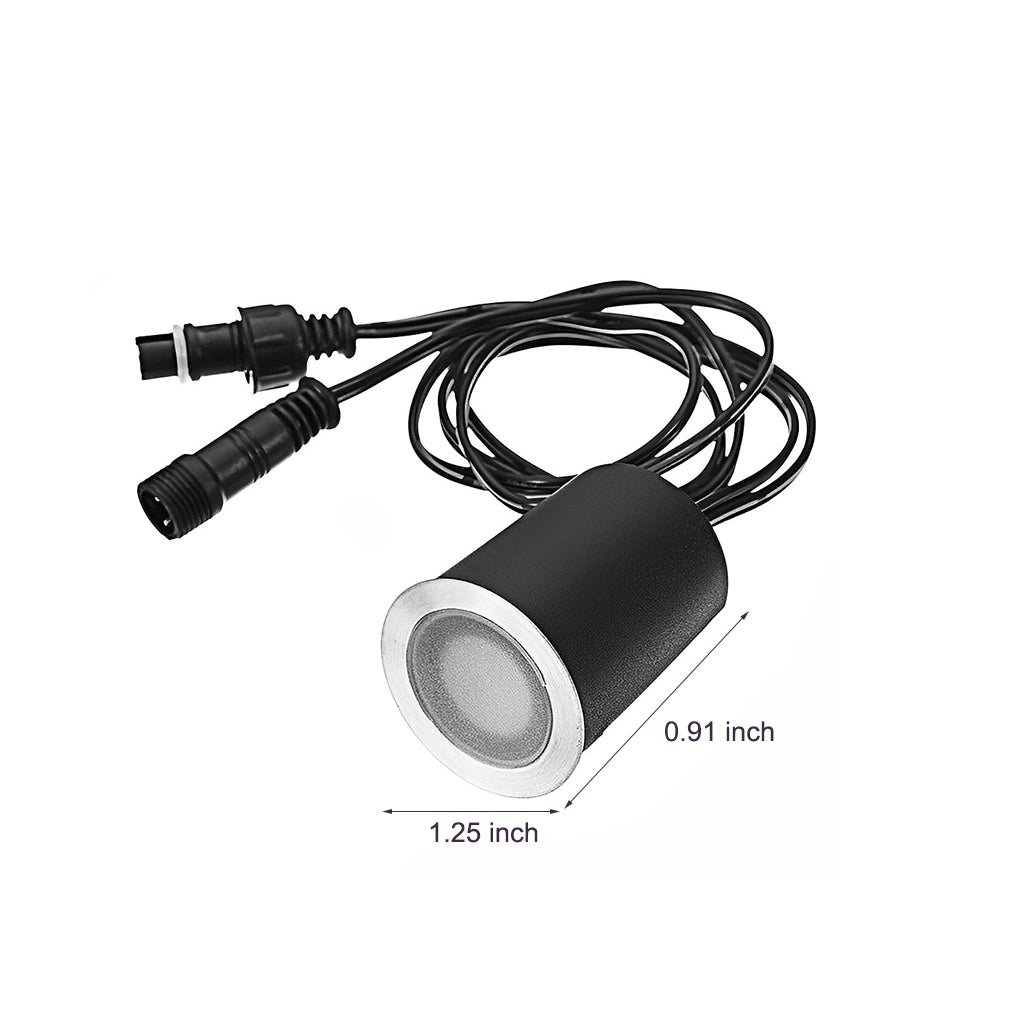 EcoBright LED Deck Lighting Set - 16-Piece Waterproof Outdoor Lights for Safe Illumination 5
