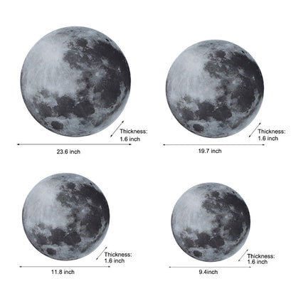 Lunar Moon-Shaped LED Wall Lamp - Dimmable Design for Artistic Ambiance 13