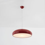Celestia Round LED Pendant Lamps - Modern White Metal Lighting for Bedrooms & Living Rooms 14