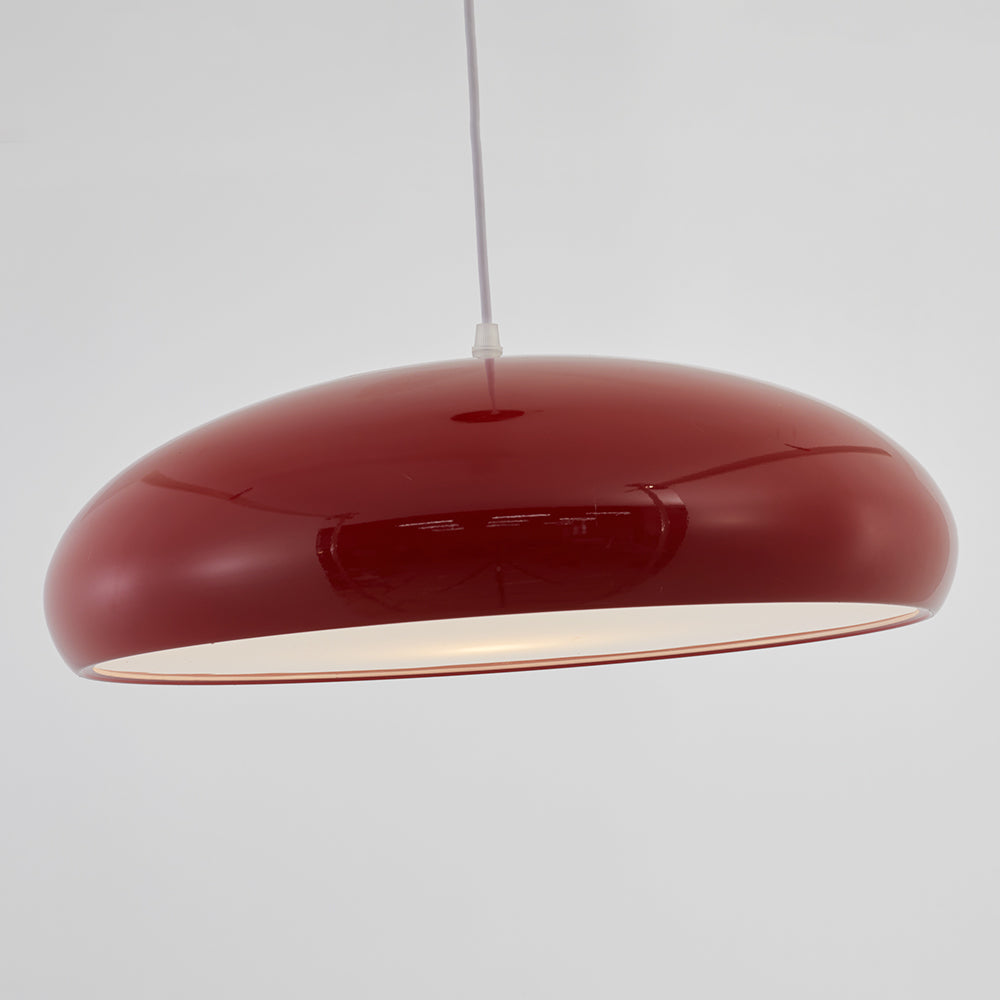 Celestia Round LED Pendant Lamps - Modern White Metal Lighting for Bedrooms & Living Rooms 16