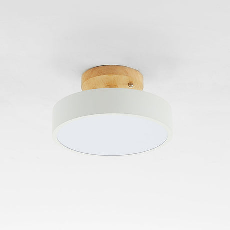 Alaric Modern LED Ceiling Lamp - Stylish Wood & Acrylic Design for Cozy Lighting 19