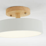 Alaric Modern LED Ceiling Lamp - Stylish Wood & Acrylic Design for Cozy Lighting 21