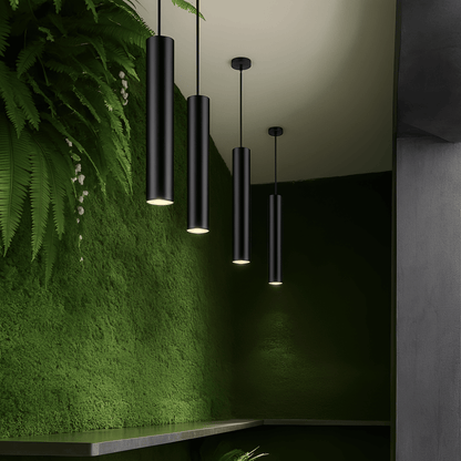 Linoir – Slim Black LED Pendant Light with Adjustable Cord – Modern Lighting for Elegant Spaces 1