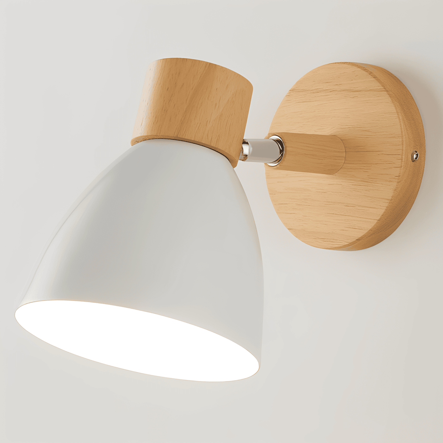 LoftBeam | Stylish Wall Lamp with Wood & Iron Design – Perfect for Cozy Interiors 4