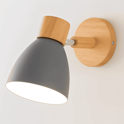 LoftBeam | Stylish Wall Lamp with Wood & Iron Design – Perfect for Cozy Interiors 6