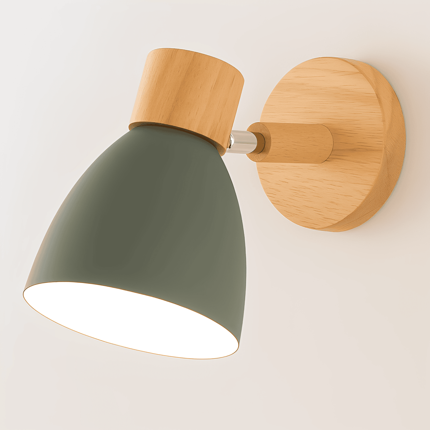 LoftBeam | Stylish Wall Lamp with Wood & Iron Design – Perfect for Cozy Interiors 8