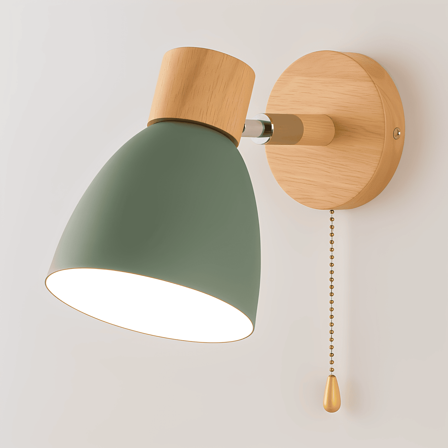 LoftBeam | Stylish Wall Lamp with Wood & Iron Design – Perfect for Cozy Interiors 7