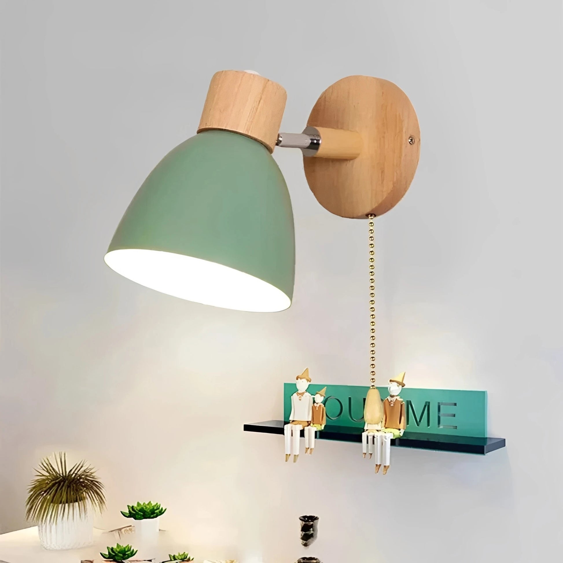 LoftBeam | Stylish Wall Lamp with Wood & Iron Design – Perfect for Cozy Interiors 14