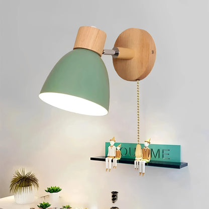 LoftBeam | Stylish Wall Lamp with Wood & Iron Design – Perfect for Cozy Interiors 14