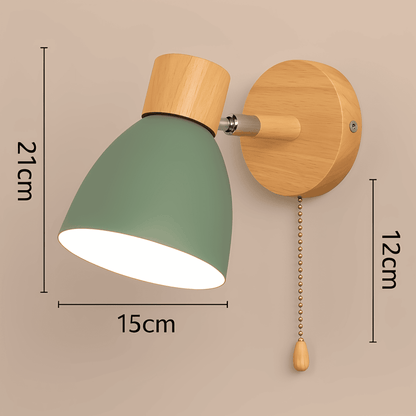 LoftBeam | Stylish Wall Lamp with Wood & Iron Design – Perfect for Cozy Interiors 16