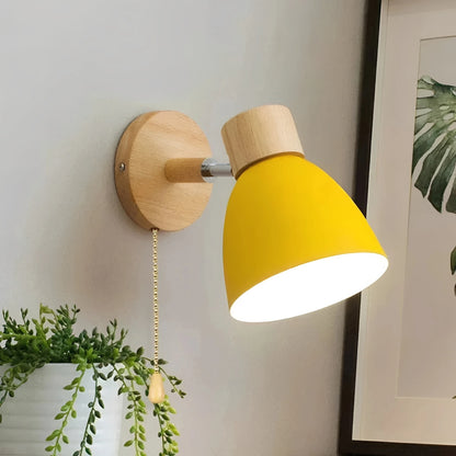 LoftBeam | Stylish Wall Lamp with Wood & Iron Design – Perfect for Cozy Interiors 1