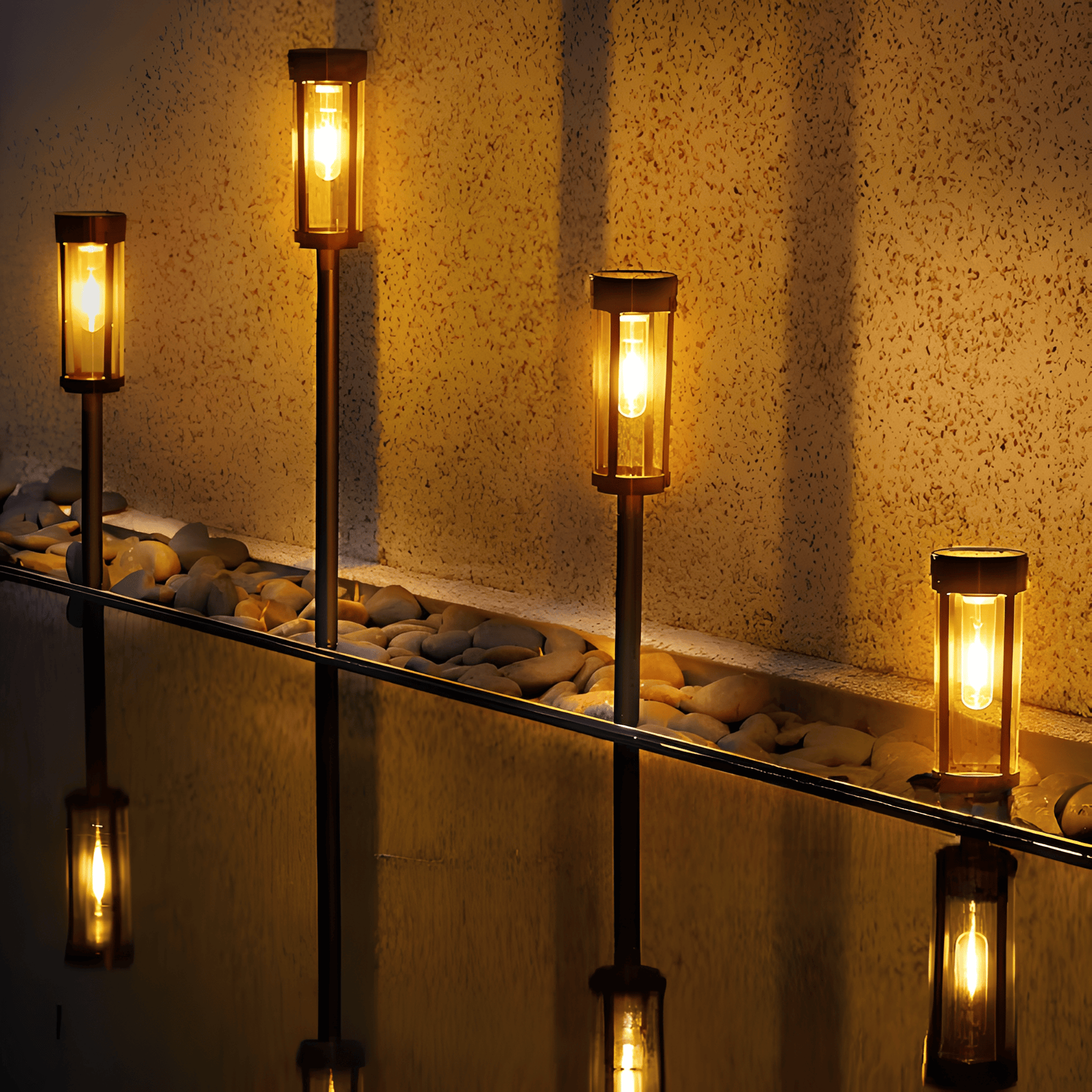 LumaTorch – Solar-Powered Walkway Light with Weatherproof Design – Elegant Illumination for Outdoor Spaces 1