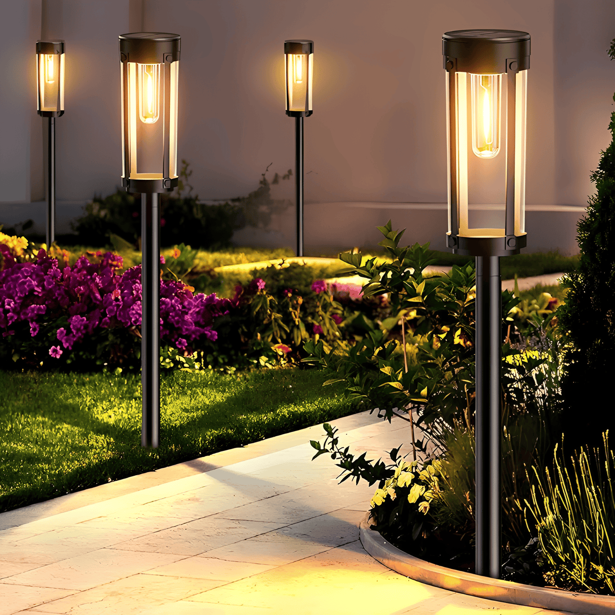 LumaTorch – Solar-Powered Walkway Light with Weatherproof Design – Elegant Illumination for Outdoor Spaces 3