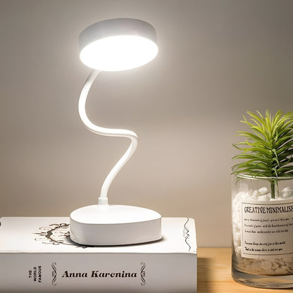 Elegant LED Reading Lamp with Touch Control & USB Charging – Adjustable Bedside Reading Light for Comfort 1