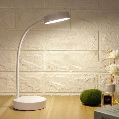 Elegant LED Reading Lamp with Touch Control & USB Charging – Adjustable Bedside Reading Light for Comfort 3