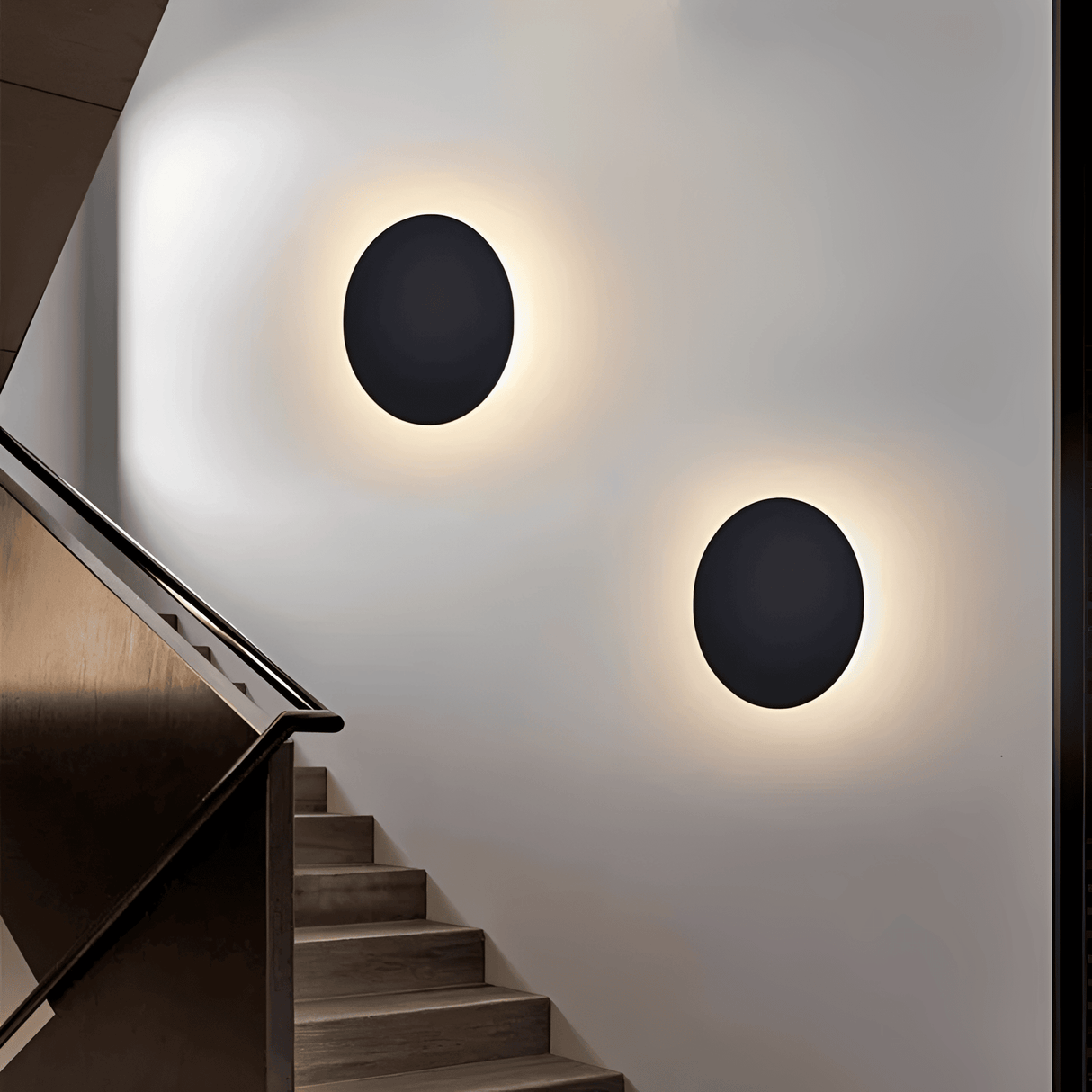 LumoLite – LED Wall Lamp with Round Design & Warm White Light – Modern Illumination for Any Space 5