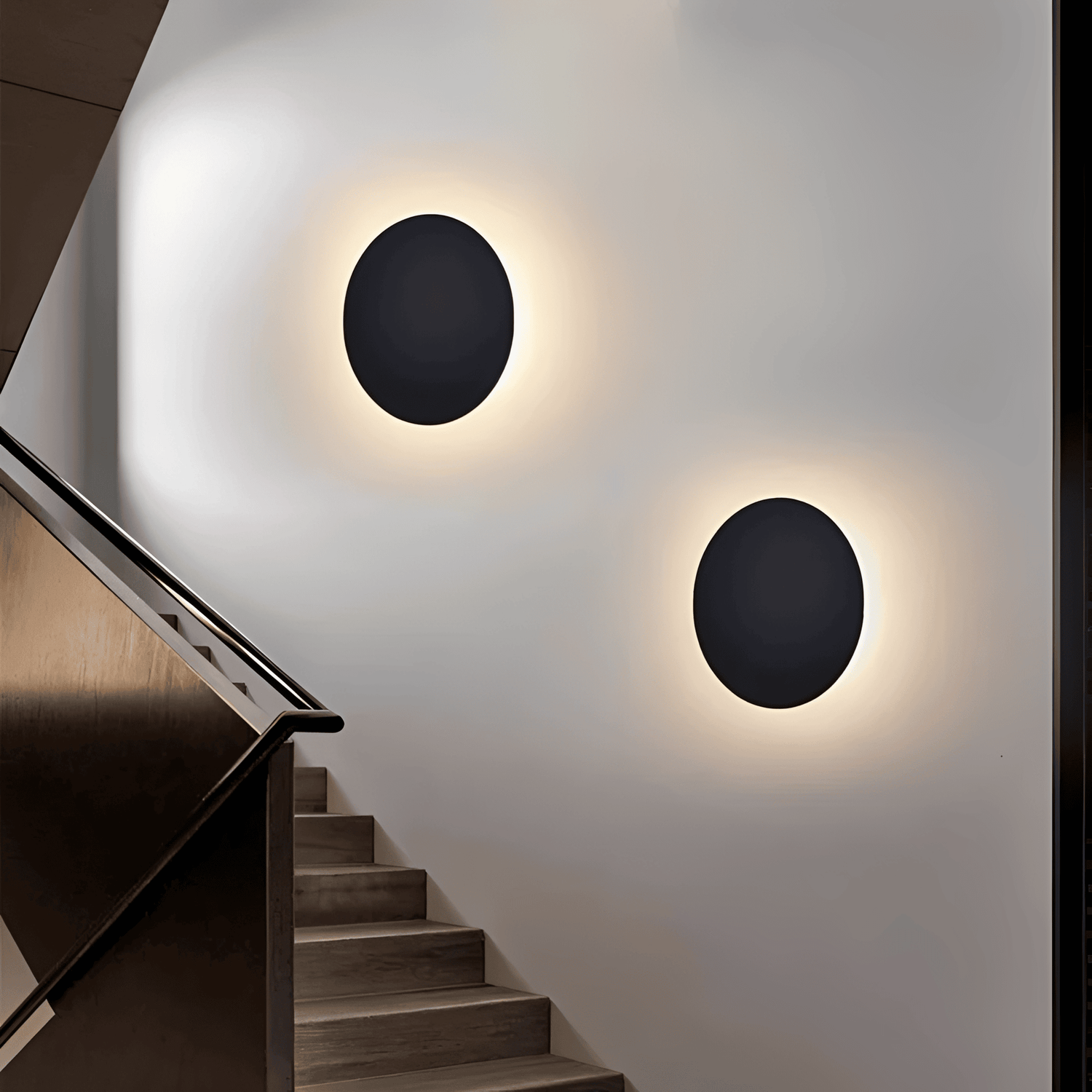 LumoLite – LED Wall Lamp with Round Design & Warm White Light – Modern Illumination for Any Space 5