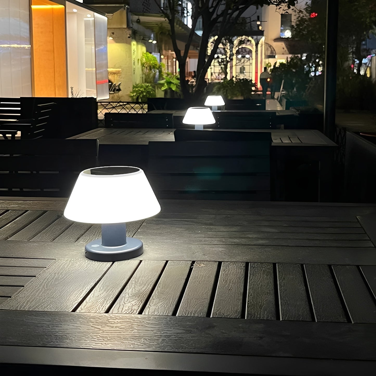 Lunava | Solar-Powered LED Table Lamp with Cordless Design – Eco-Friendly Lighting for Indoor and Outdoor Use 4