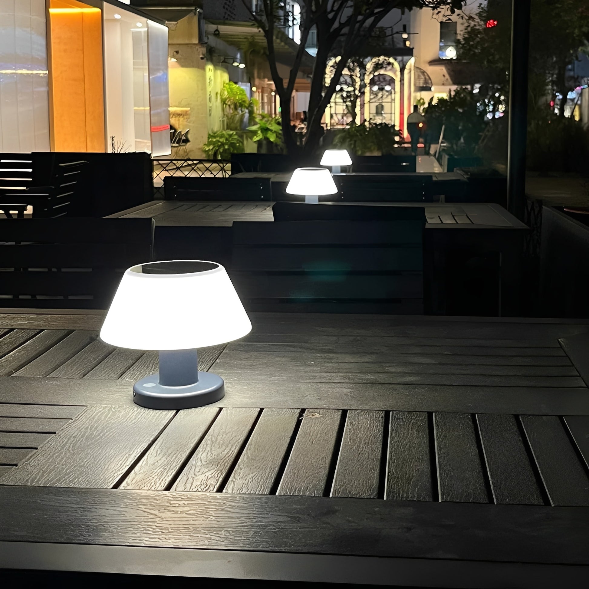 Lunava | Solar-Powered LED Table Lamp with Cordless Design – Eco-Friendly Lighting for Indoor and Outdoor Use 4
