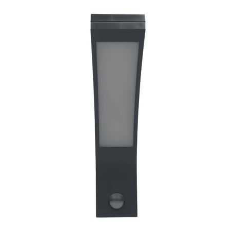 Lunox | Black Curved LED Wall Lamp with Motion Sensor – Modern Design for Outdoor Security 4