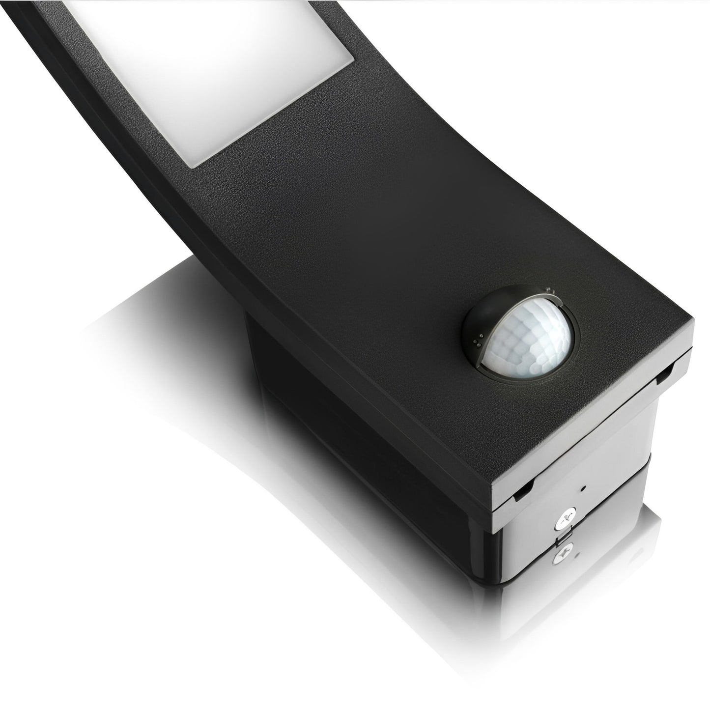 Lunox | Black Curved LED Wall Lamp with Motion Sensor – Modern Design for Outdoor Security 6