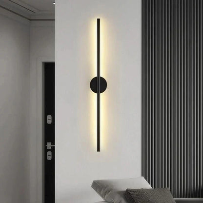 Vertical LED Wall Sconce Modern Bar