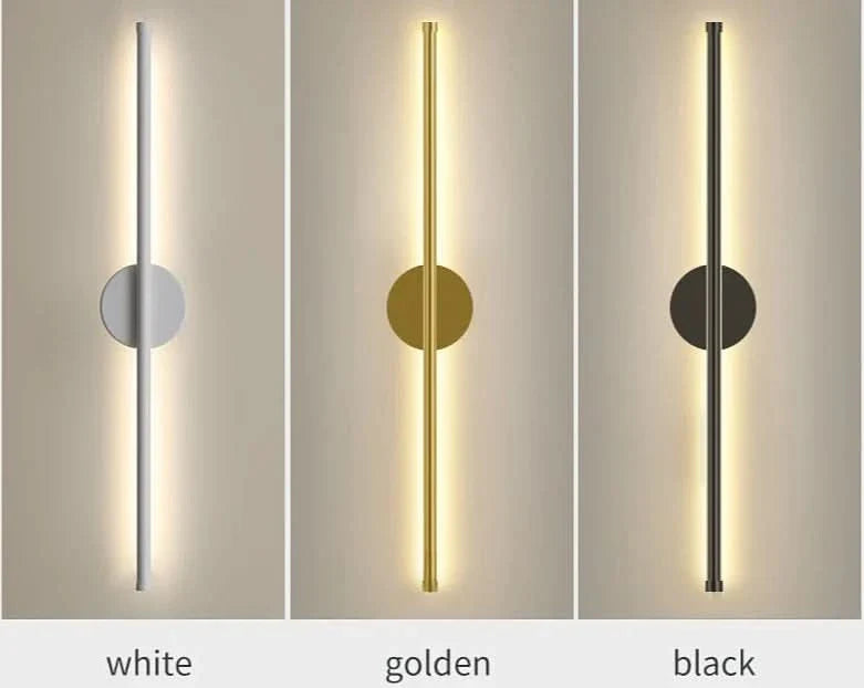 Vertical LED Wall Sconce Modern Bar