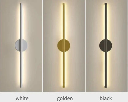 Vertical LED Wall Sconce Modern Bar