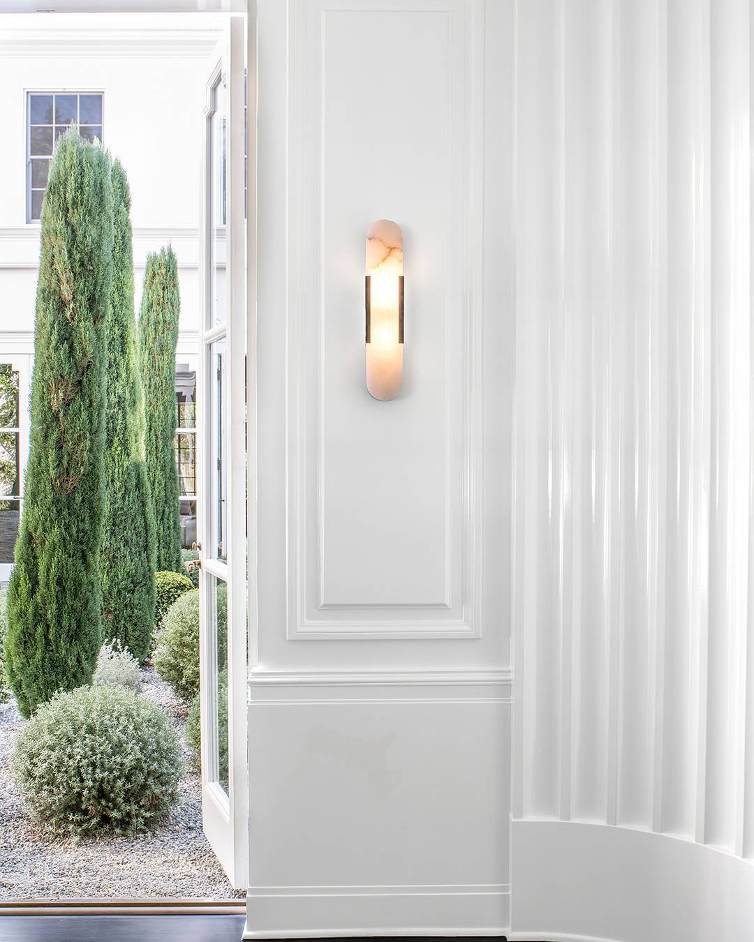 Serenova Alabaster Wall Sconce