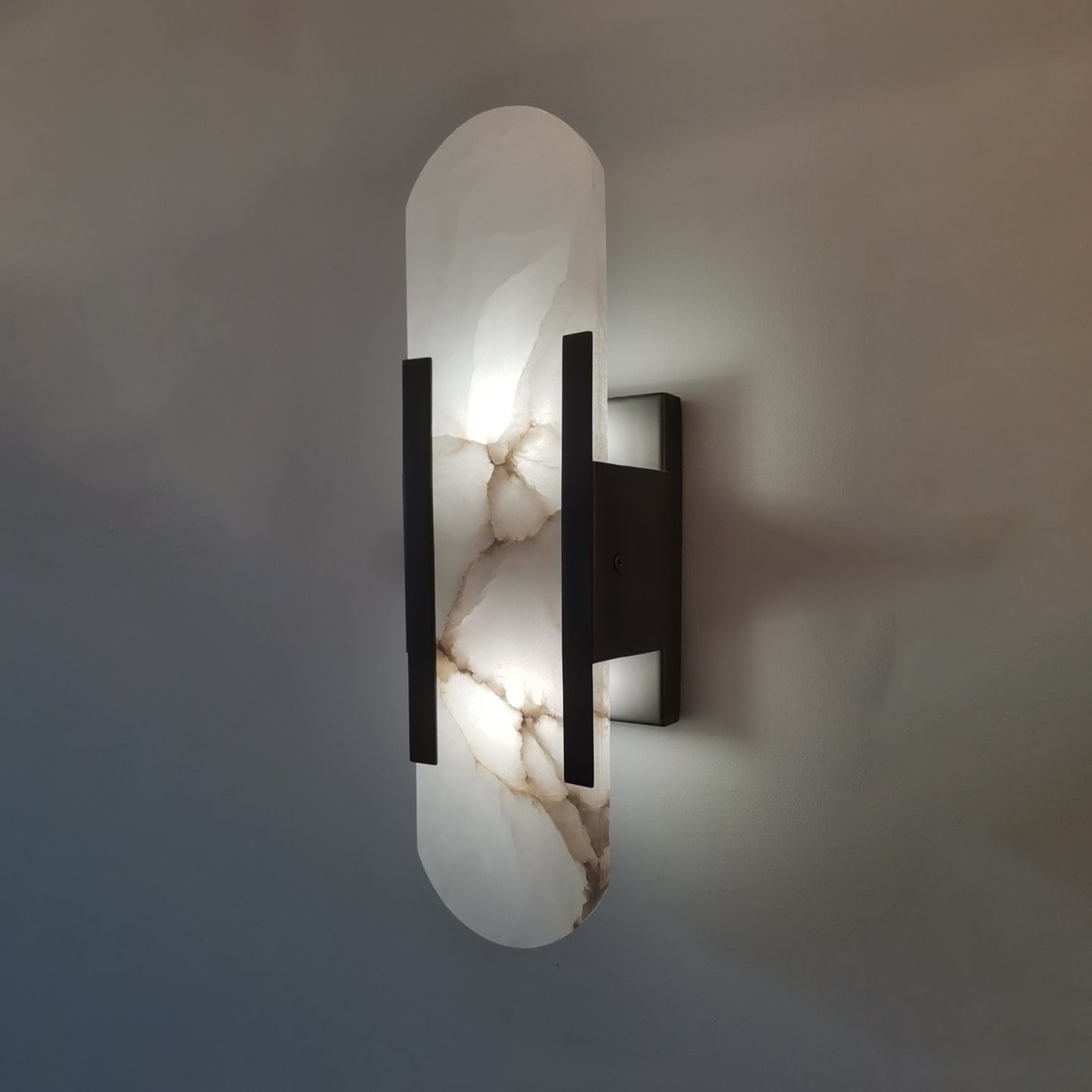 Serenova Alabaster Wall Sconce