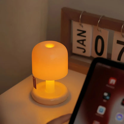 Mini Sunset Light – Cordless Table Lamp with USB Rechargeable Feature – Stylish Bedside Lamp for Cozy Atmosphere 1