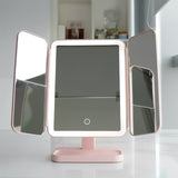 Miralux – LED Makeup Mirror with Adjustable Brightness & 360° Rotation for Flawless Application 1