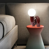 GlassSphere Modern Glass Globe Lamp - Elegant LED Table Lamp for Cozy Ambiance 4