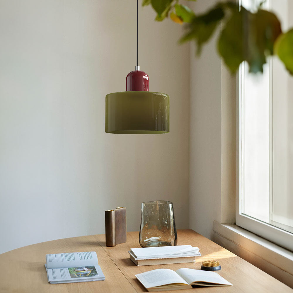 Bauhaus Glass Pendant Lamp - Compact Design with Elegant Finish for Modern Spaces 51