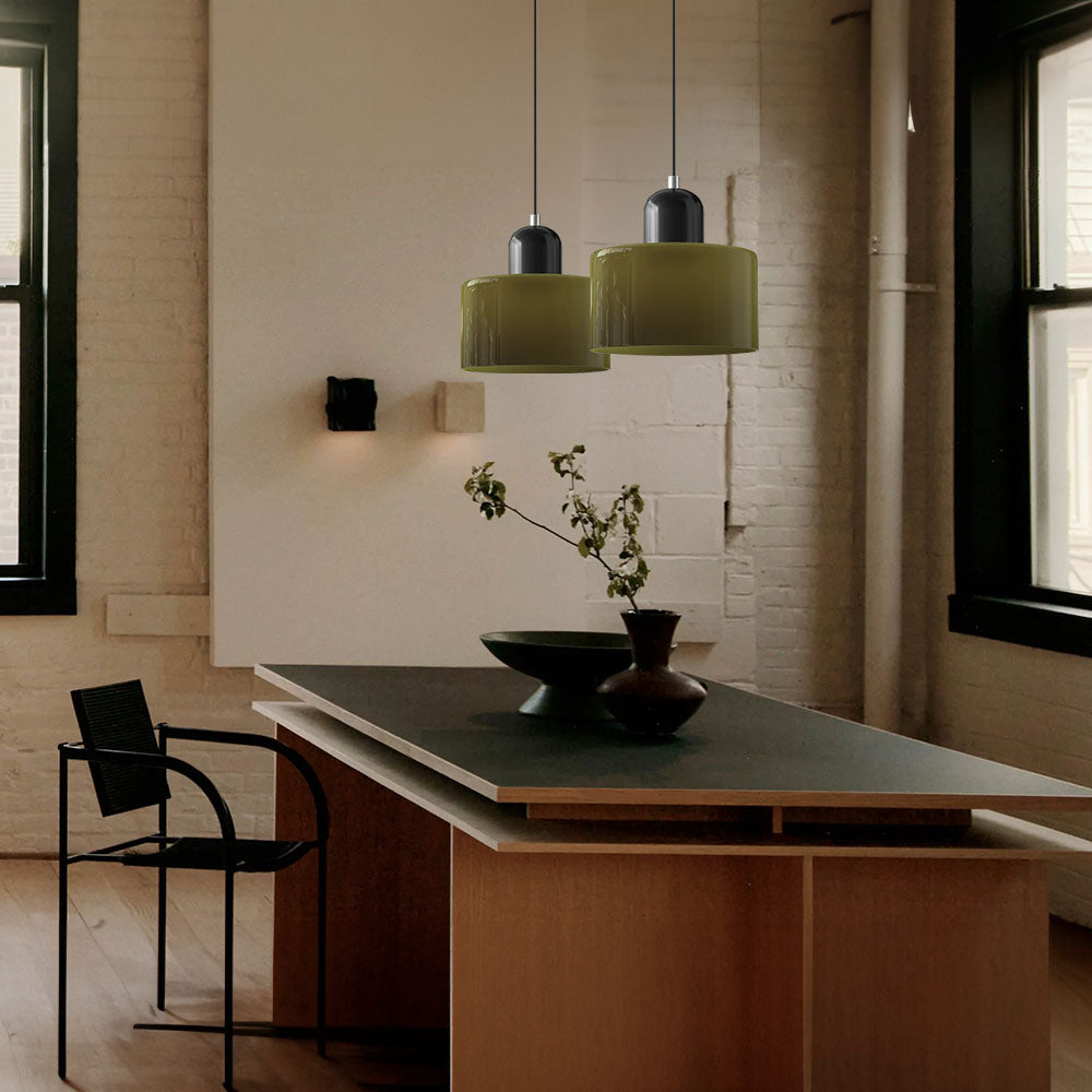Bauhaus Glass Pendant Lamp - Compact Design with Elegant Finish for Modern Spaces 46