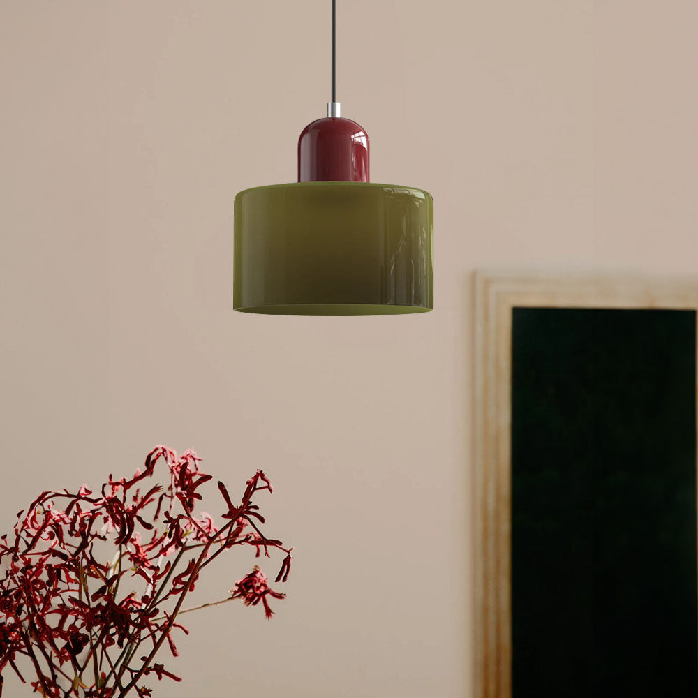 Bauhaus Glass Pendant Lamp - Compact Design with Elegant Finish for Modern Spaces 53