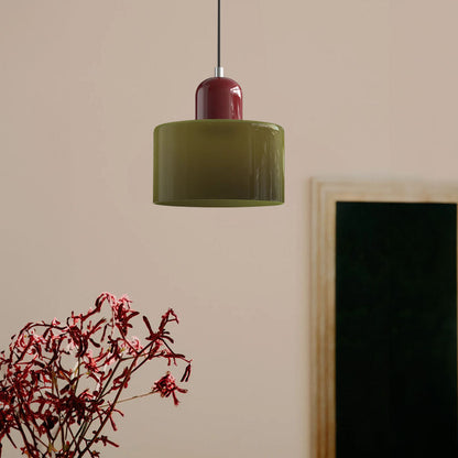 Bauhaus Glass Pendant Lamp - Compact Design with Elegant Finish for Modern Spaces 53