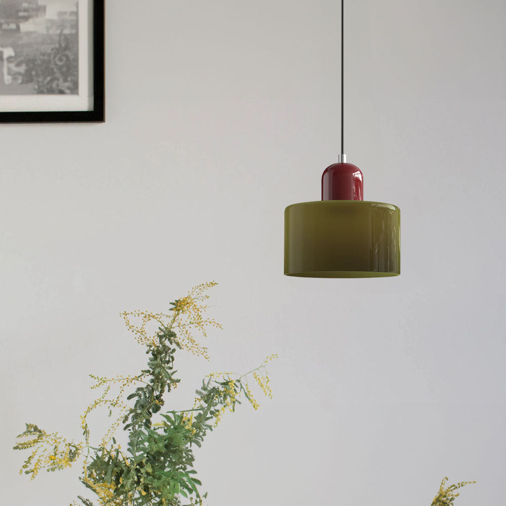 Bauhaus Glass Pendant Lamp - Compact Design with Elegant Finish for Modern Spaces 50