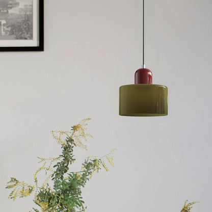 Bauhaus Glass Pendant Lamp - Compact Design with Elegant Finish for Modern Spaces 50