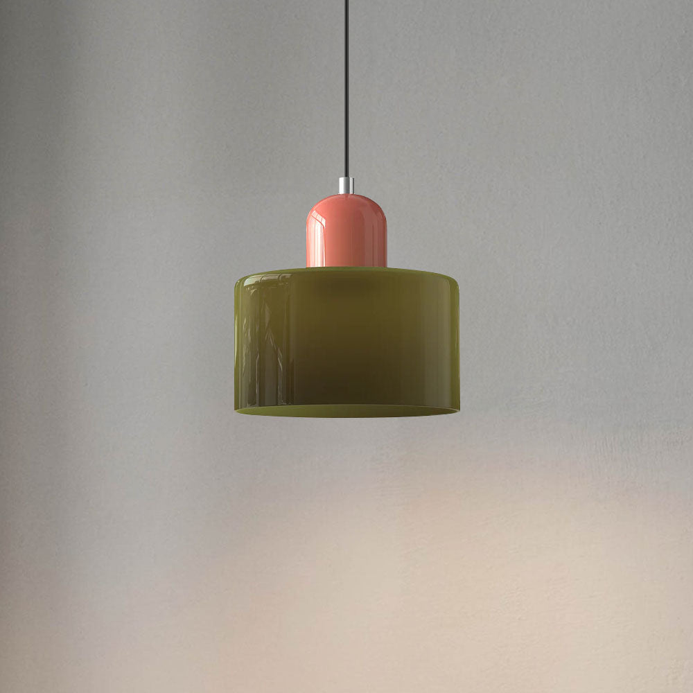Bauhaus Glass Pendant Lamp - Compact Design with Elegant Finish for Modern Spaces 48