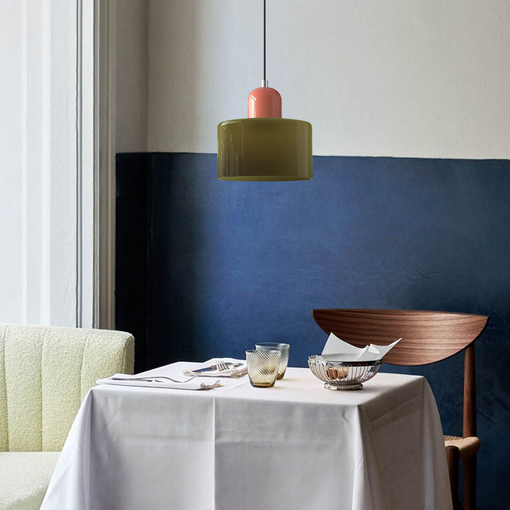 Bauhaus Glass Pendant Lamp - Compact Design with Elegant Finish for Modern Spaces 44