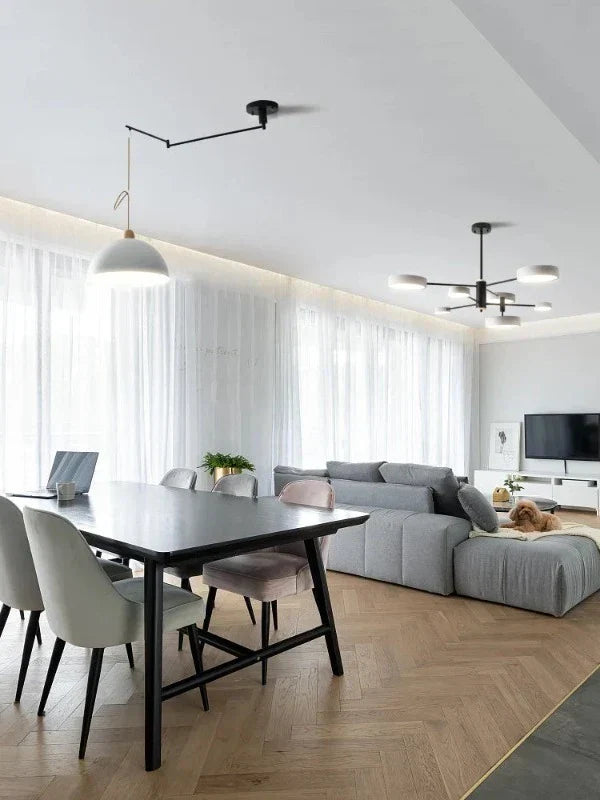 Gleam Adjustable Lighting Fixture - Modern Design with Customizable Brightness for Any Ambiance 8