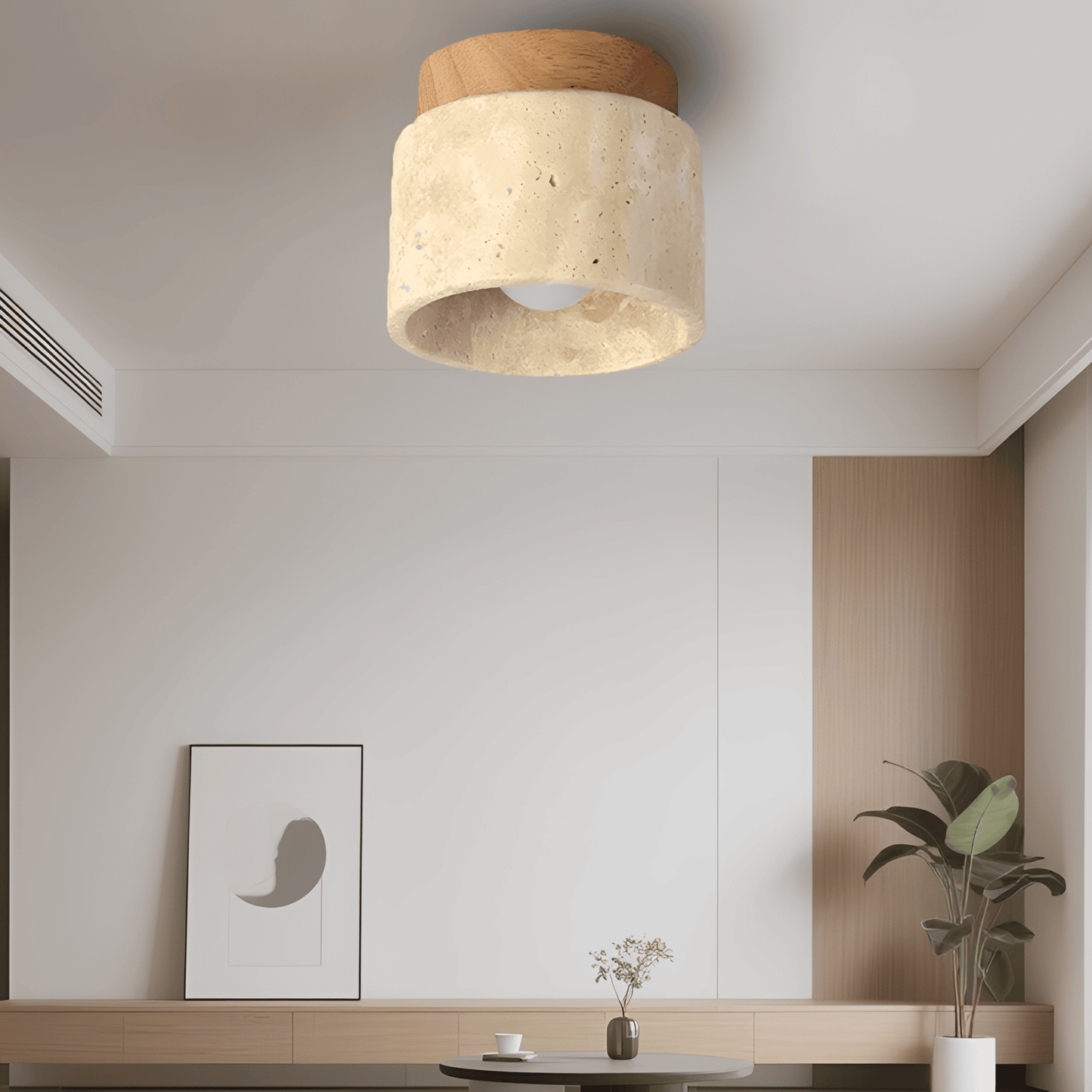 Modern Ceiling Light – Cream Design with Warm 3000K Illumination for Stylish Interiors 2