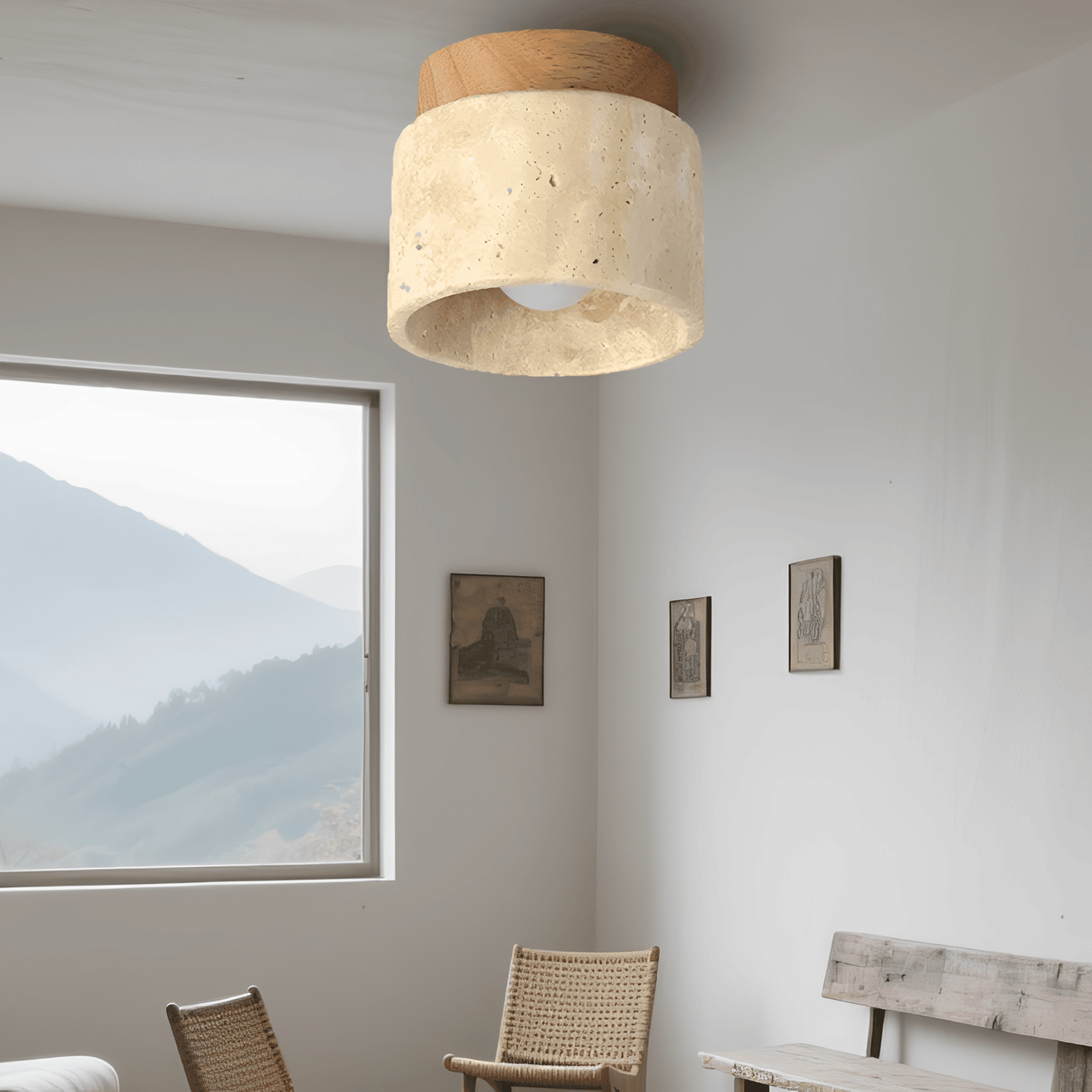Modern Ceiling Light – Cream Design with Warm 3000K Illumination for Stylish Interiors 4