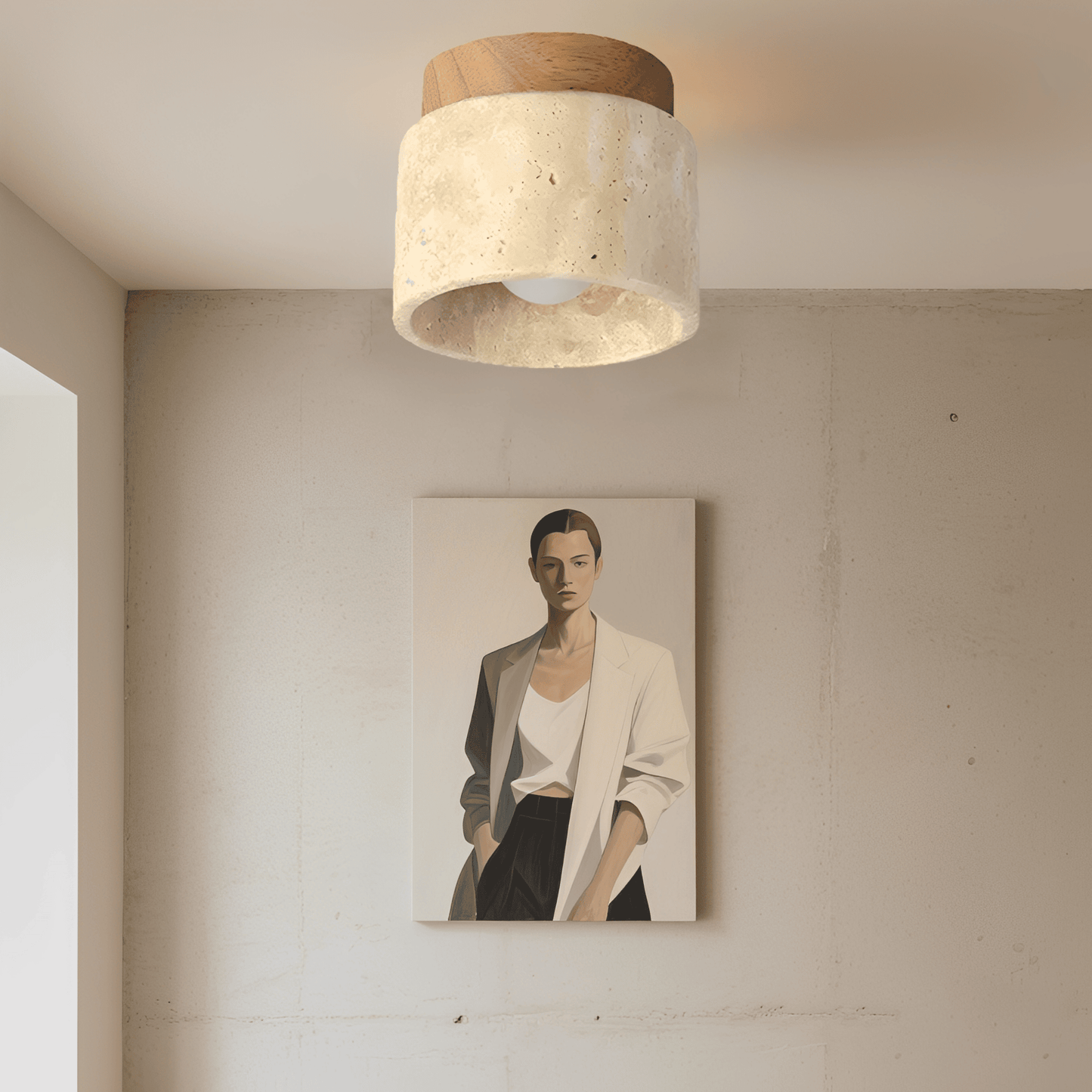 Modern Ceiling Light – Cream Design with Warm 3000K Illumination for Stylish Interiors 6