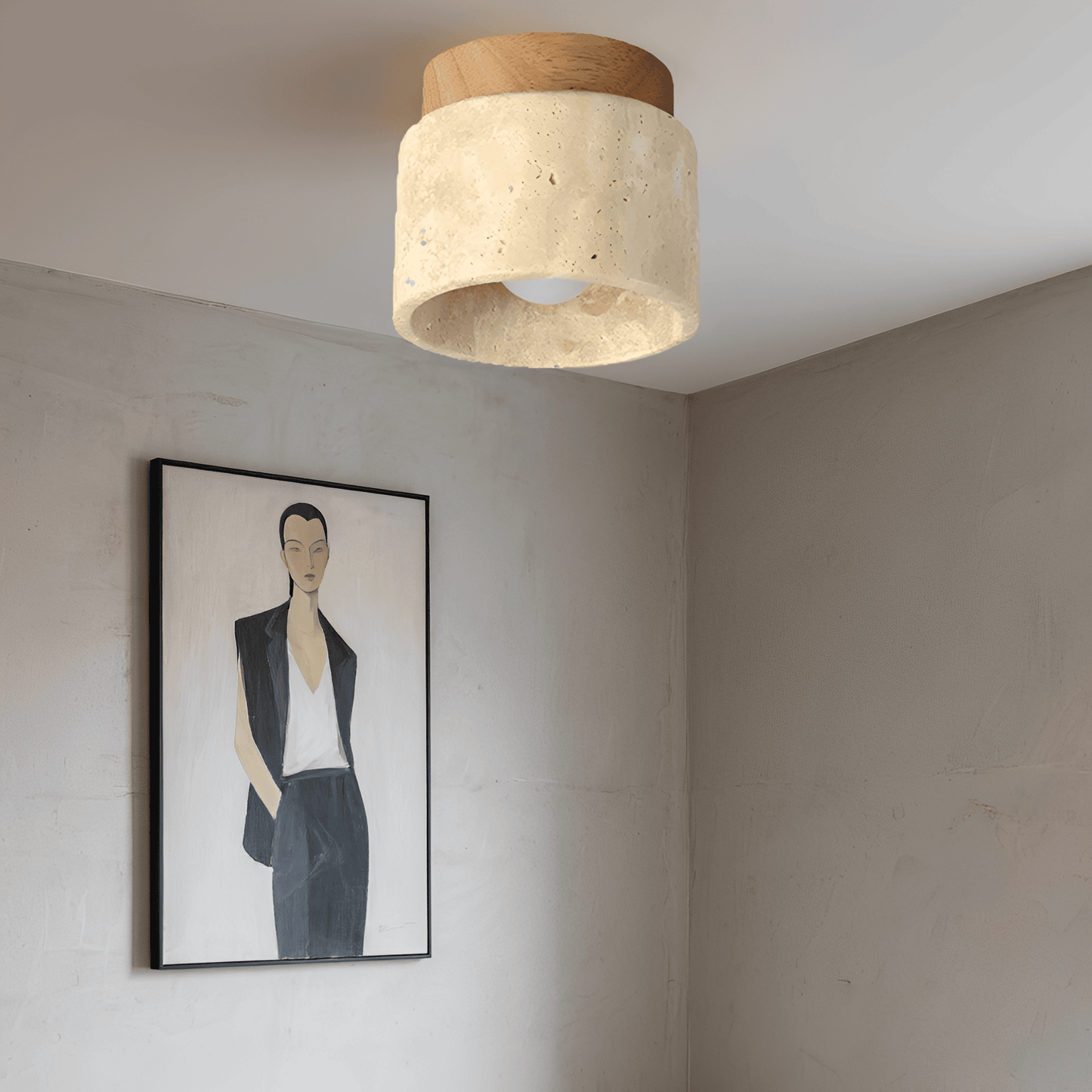 Modern Ceiling Light – Cream Design with Warm 3000K Illumination for Stylish Interiors 8