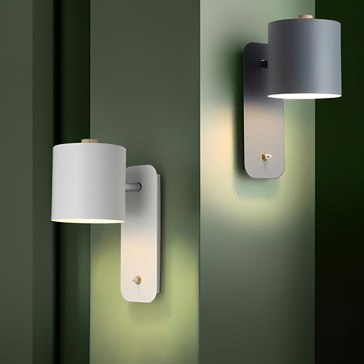 Luminao | Modern LED Wall Lamp with Built-in Switch – Sleek Design for Soft Illumination 4
